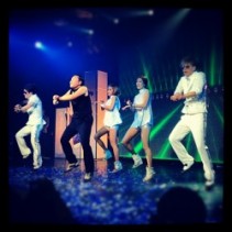 PSY at the Galaxy Note II launch party in Canada