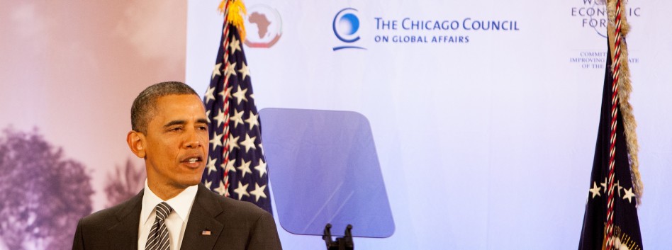 Symposium organisÃ© par le Chicago Council on Global Affairs (Chicago, Etats-Unis)