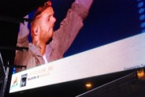 Mpokora on the TweetWall