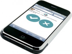 Moderate your twitter stream through your smartphone.
